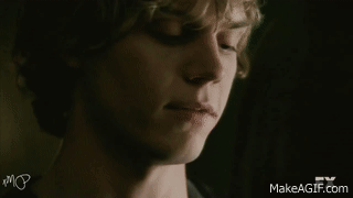 american horror story violet and tate gifs
