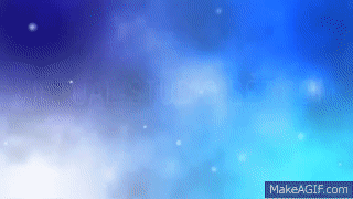 Blue Galaxy Background Loop Animation on Make a GIF