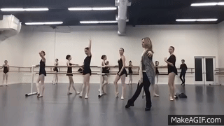 Ballet Class At Master Ballet Academy Live Stream W Dance Spirit Magazine On Make A Gif