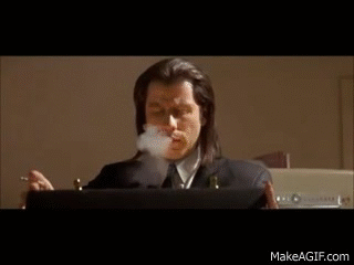 Pulp Fiction - We happy? on Make a GIF