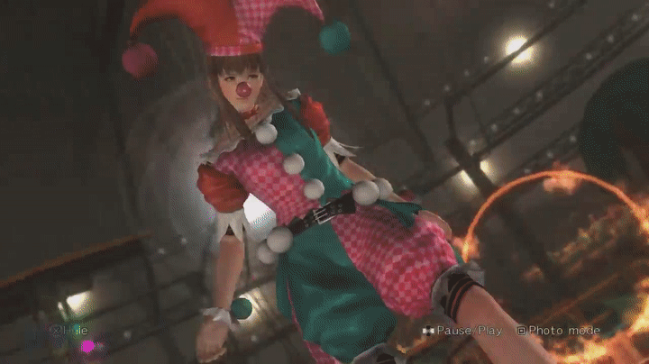Dead Or Alive 5 Last Round Hitomi Clown Match Victory Defeat Private Paradise On Make A Gif