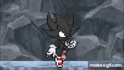 Dark Sonic vs Sonic.exe  Sprite Battle on Make a GIF