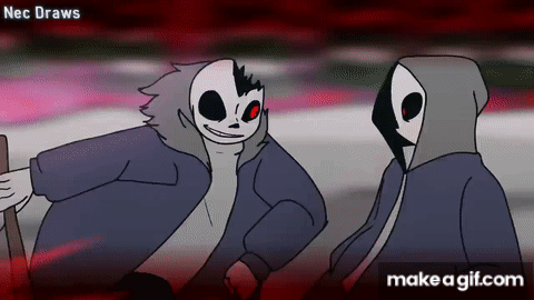 Dust!Sans vs Horror!Sans [Animation] 