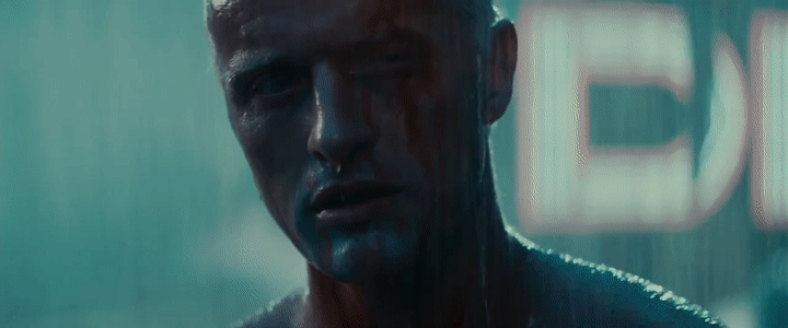 Blade Runner - Final scene, "Tears in Rain" Monologue (HD) on Make a GIF