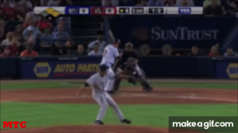 Mariano Rivera Showing Off His Cutter on Make a GIF