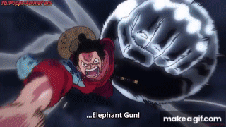 Luffy Gets Very Mad Attacks Kaido First Hit Luffy Vs Kaido One Piece Ep 914 On Make A Gif