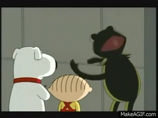 Family Guy Kermit The Frog On Make A GIF