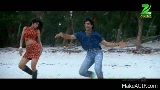 Chura Ke Dil Mera Goriya Chali-Kumar Sanu,Alka Yagnik [HD-1080p] on Make a GIF