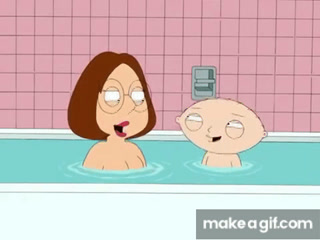 320px x 240px - Meg and Stewie in the bath tub on Make a GIF