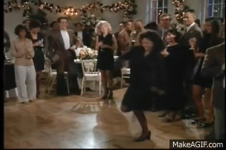 Image result for elaine from seinfeld dancing gif