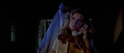 Halloween (1978); Michael killing Lynda while she is on the phone with  Laurie on Make a GIF