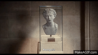 Night at the museum Funny Pompei scene on Make a GIF