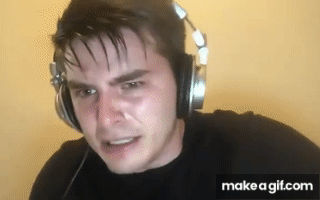Gif Sweating Man