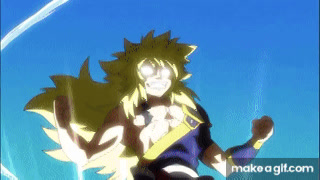 Natsu vs zancrow badass anime GIF on GIFER - by Mozshura