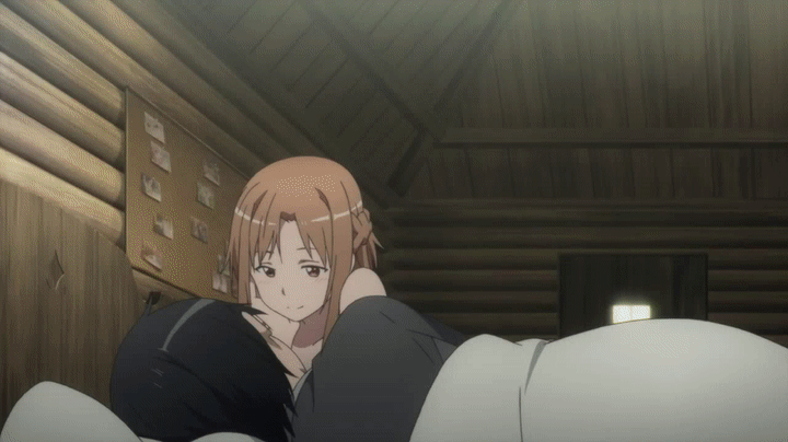 Sword Art Online Kirito And Asuna Moments English Dub On Make A Gif