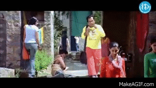 Brahmanandam, Venu Madhav Best Comedy - Pokiri Movie on Make a GIF