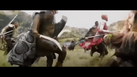 FINAL BATTLE WAKANDA/TITAN HD - INFINITY WAR AVENGERS on Make a GIF
