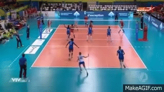 China vs Italy | 5th-8th semifinals | 2015 Montreux Volley Master on ...