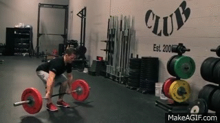Movement Demo - The Power Clean And Jerk on Make a GIF