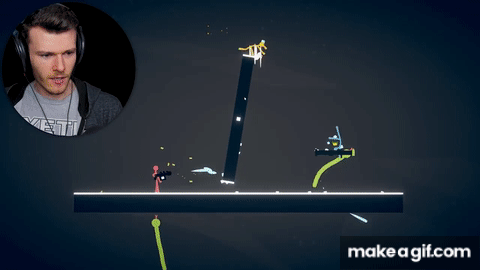 hehe stick fight on Make a GIF