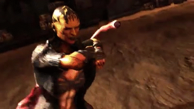 Mortal Kombat X - Baraka Death Scene (18+)