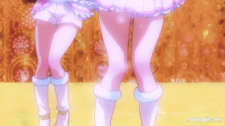 Dancing Anime Girls Graphic by AnaSt · Creative Fabrica