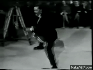 Chuck Berry Johnny B Goode Live 1958 On Make A Gif