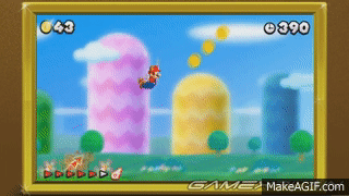 New Super Mario Bros. 2 - Raccoon Mario: Flying & SMW Buzzsaws Gameplay