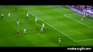 Andr s Iniesta Xavi Pass On Make A GIF Andr s Iniesta Xavi Pass On Make A GIF
