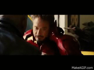 Iron Man on Make a GIF