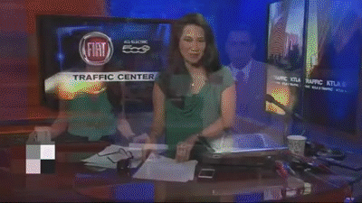 BEST FUNNY NEWS BLOOPERS on Make a GIF