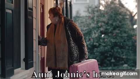 Aunt Infestation - Joanie&#39;s here! on Make a GIF