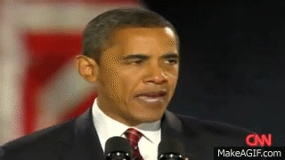 President-elect Barack Obama 'Yes we can' on Make a GIF