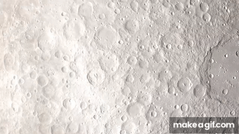 Tour of the Moon in 4K animated gif