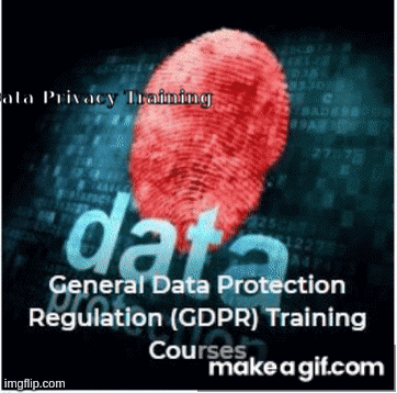 Data Privacy Training on Make a GIF