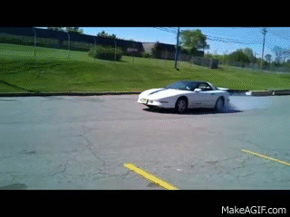 25th anniversary trans am burnout on Make a GIF
