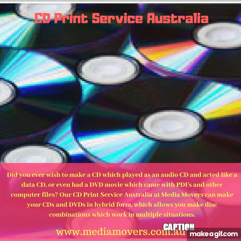 CD Print Service Australia on Make a GIF