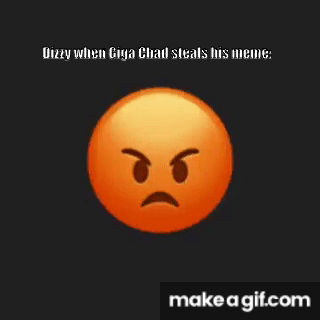 Emoji gigachad meme on Make a GIF