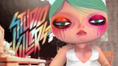 Video blog with Cherry from Studio Killers on Make a GIF