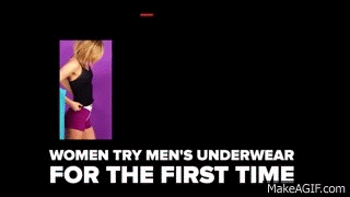 Women Try Men's Underwear For The First Time // Try Girls 