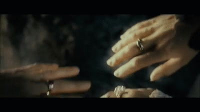 LOTR The Fellowship of the Ring - 3,7,& 9 rings on Make a GIF