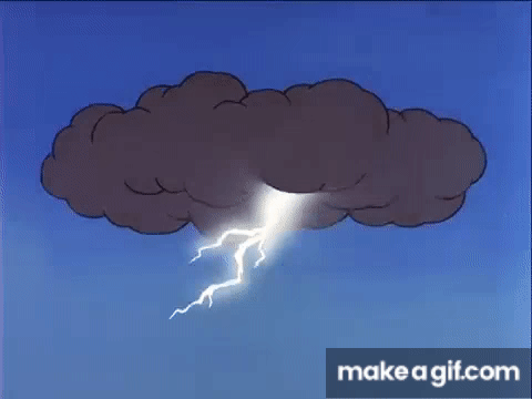 Lightning on Make a GIF