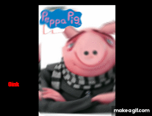 PEPPA PIG GRU MAD on Make a GIF