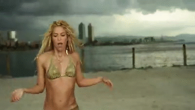 Shakira - Loca ft. Dizzee Rascal on Make a GIF