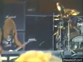 Metallica - Sanitarium (1986 w_ Cliff Burton) on Make a GIF