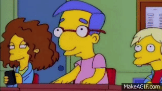 Milhouse Eyebrows On Make A GIF