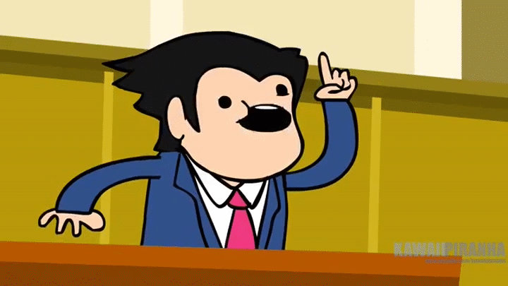 Image result for ace attorney gif