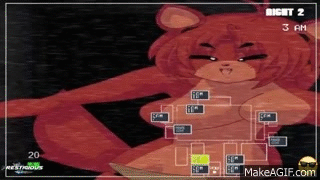 Five Nights in Anime - Foxy Running Animation 18+ on Make a GIF.