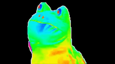Sapo Colorido dançando Memes Croma Key Para Baixar Fundo Verde ...