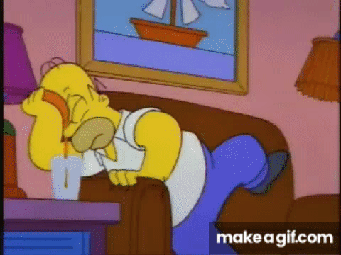 Homero naranja on Make a GIF